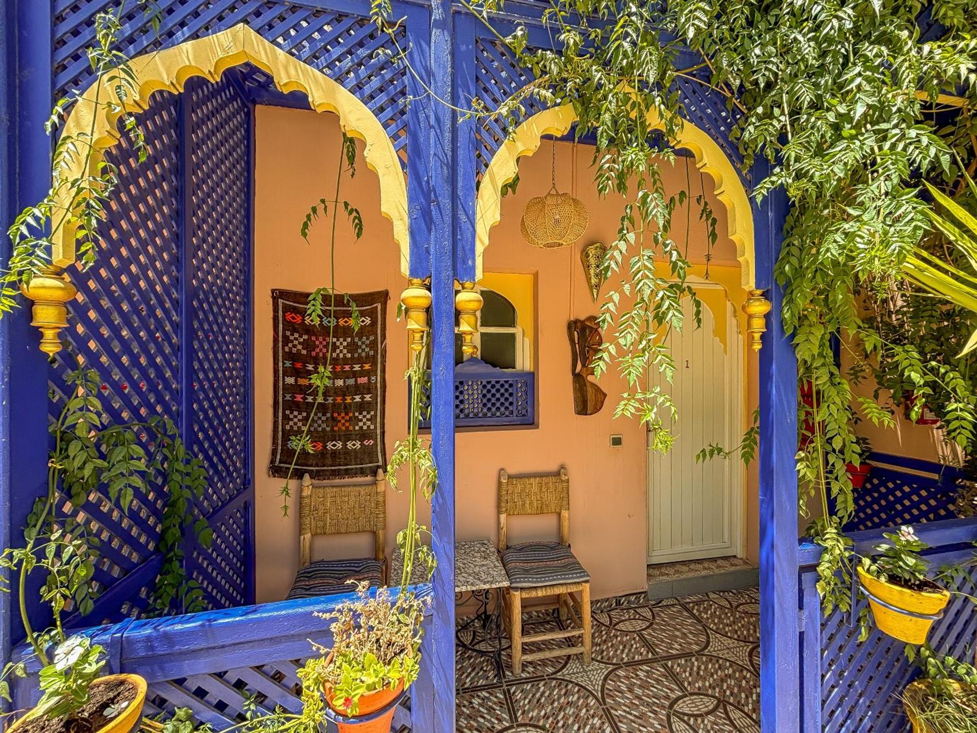 Вилла Le Bleu House Марракеш Экстерьер фото