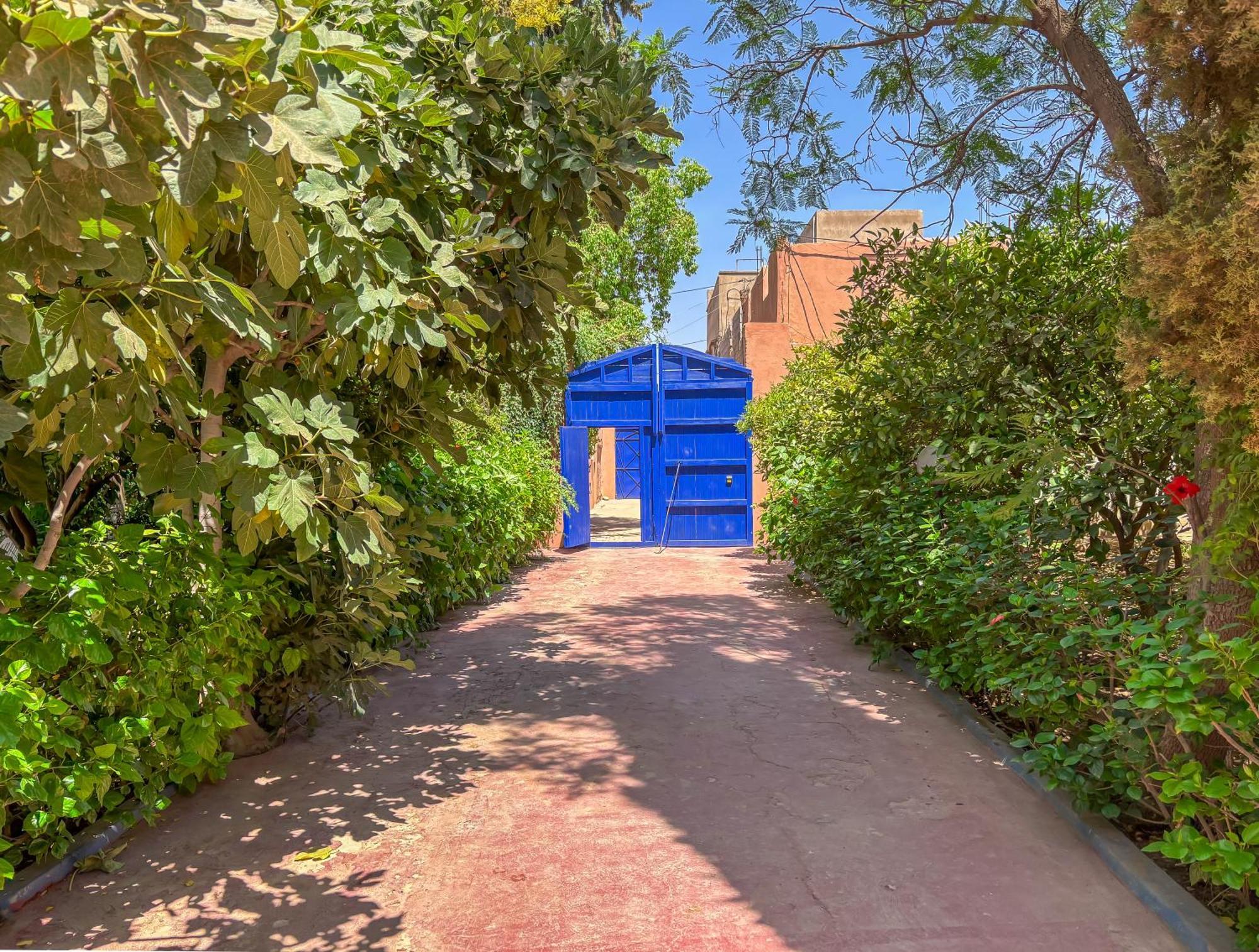 Вилла Le Bleu House Марракеш Экстерьер фото